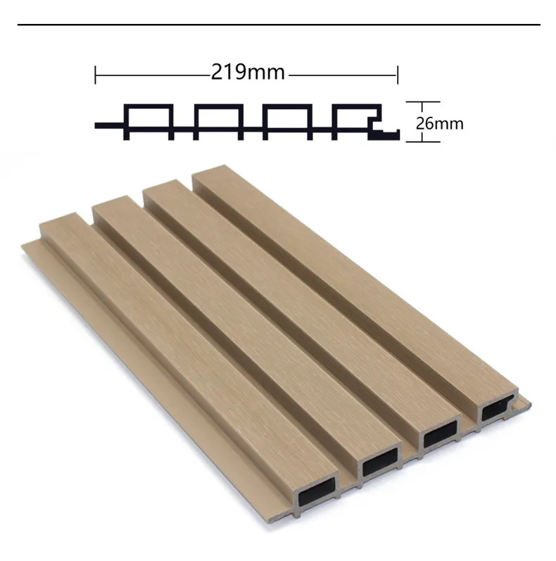 Second Generation Exterior WPC Fluted Wall Panels