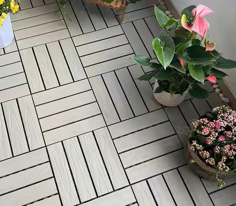 wpc decking tiles