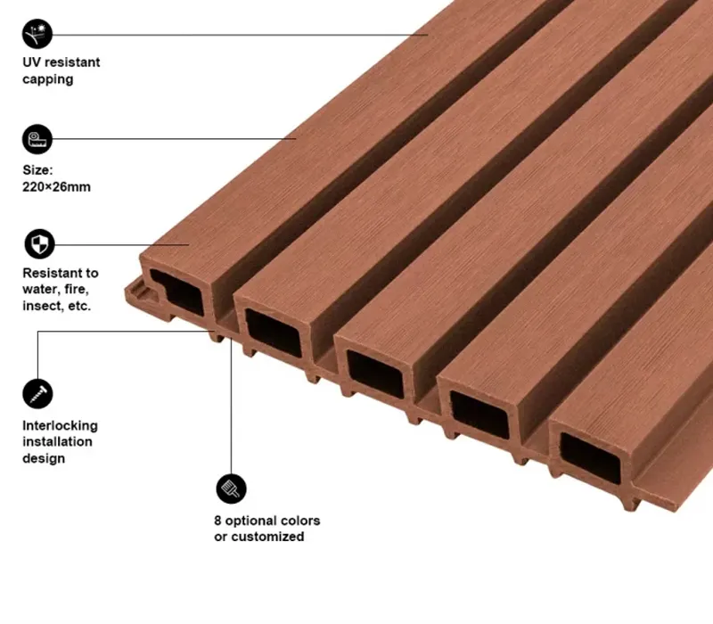 WPC Fluted Panel Exterior