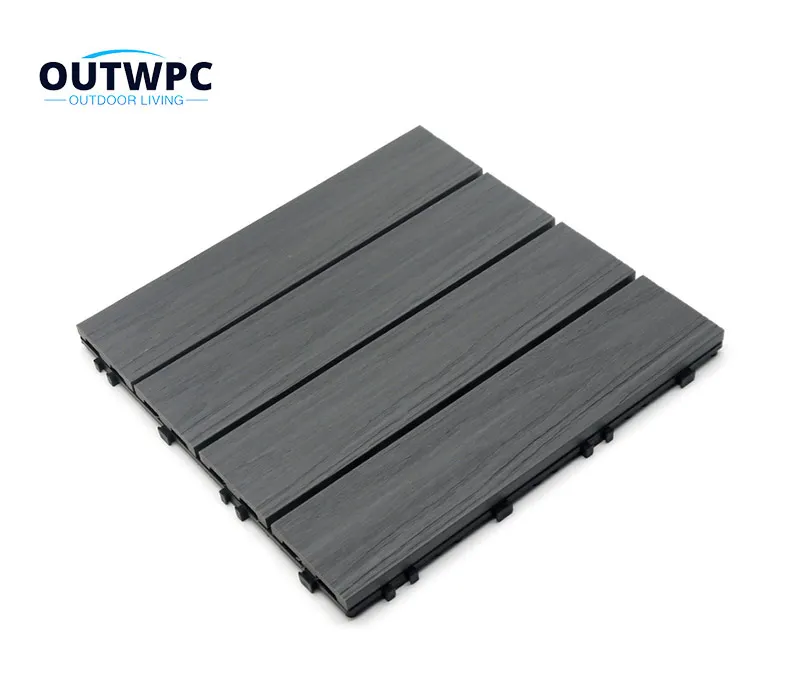 interlocking composite decking