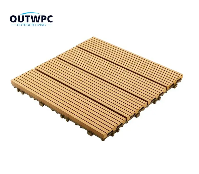 interlocking patio tiles outdoor
