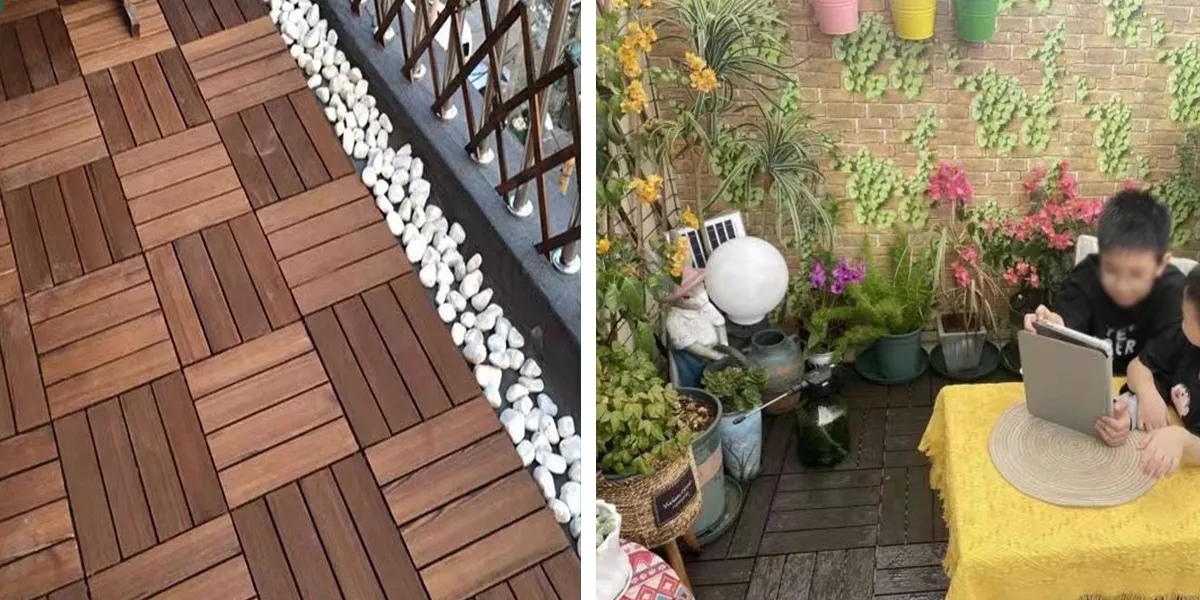 Can composite deck tiles be installed over grass, concrete or dirt?