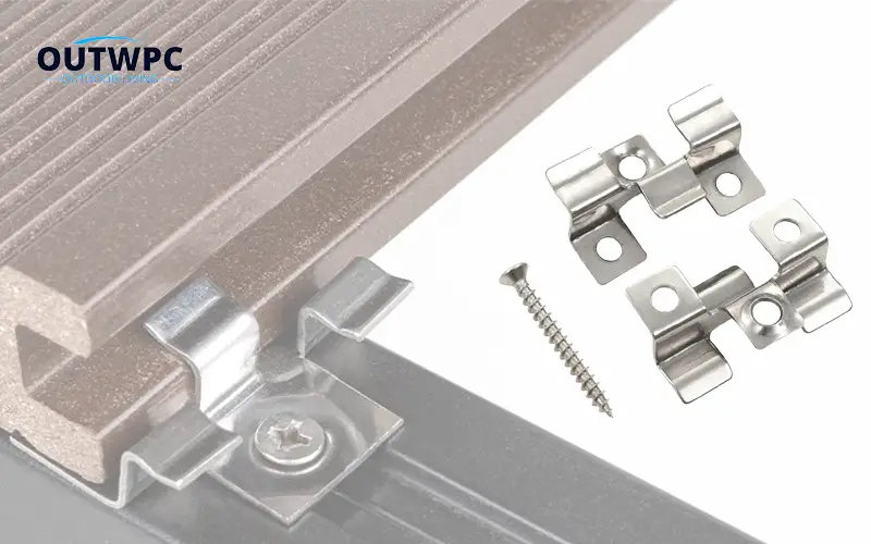 Metal Spacer Clips & Screw