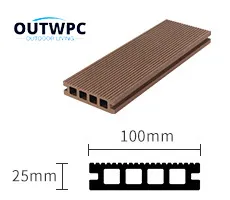 WPC Decking 100*25mm